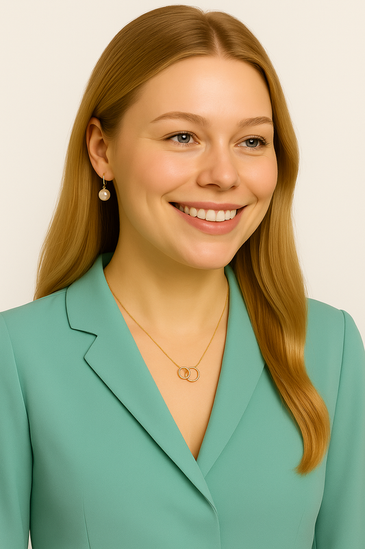 Boucles D'oreilles Dormeuses en Perles D'eau Douce Blanches Or Jaune