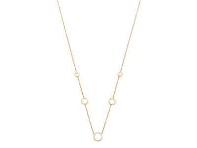 Collier chaine forçat or jaune 18K