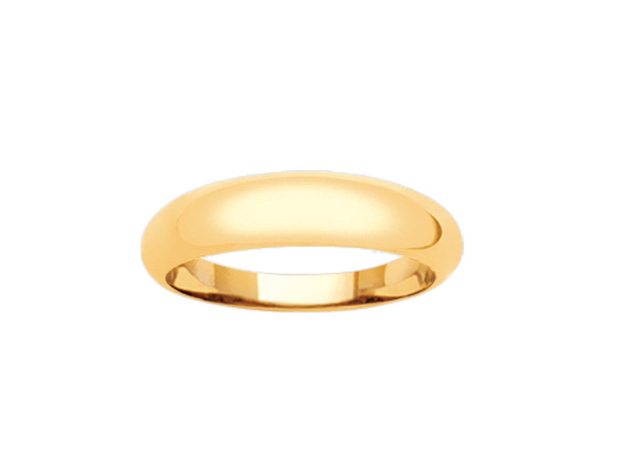 Yellow Gold Bangle Ring