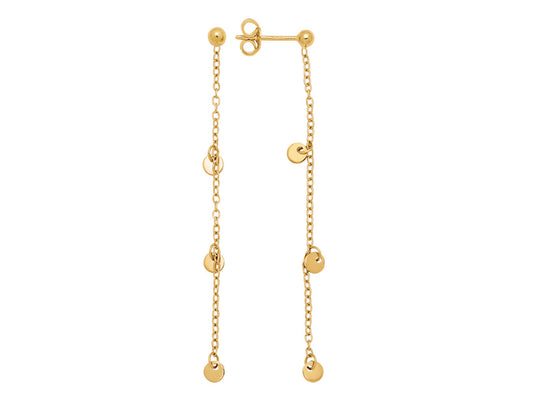 Boucles d'oreilles Camille Forçat Ronde Or Jaune