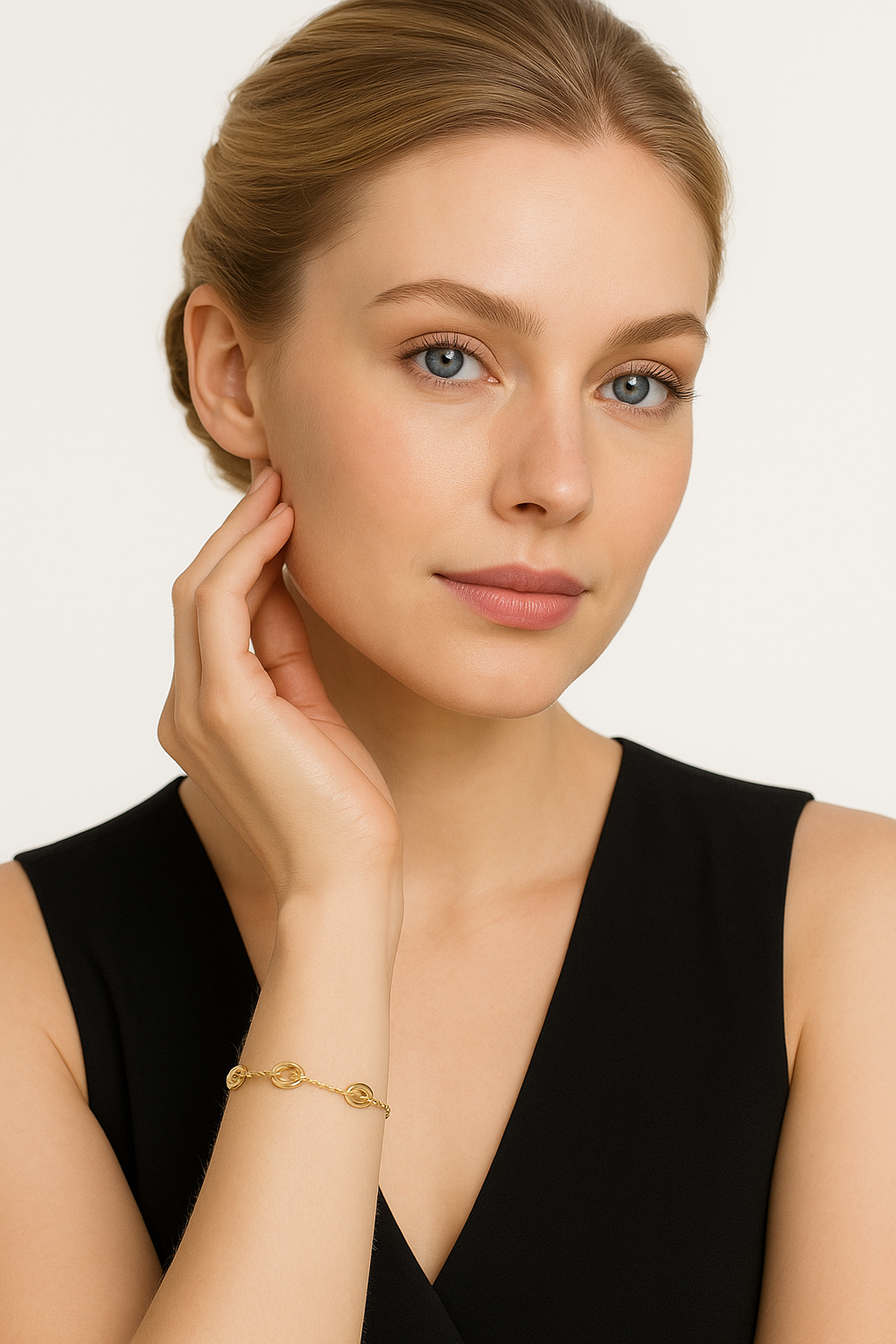 Bracelet Trois Noeuds Or Jaune